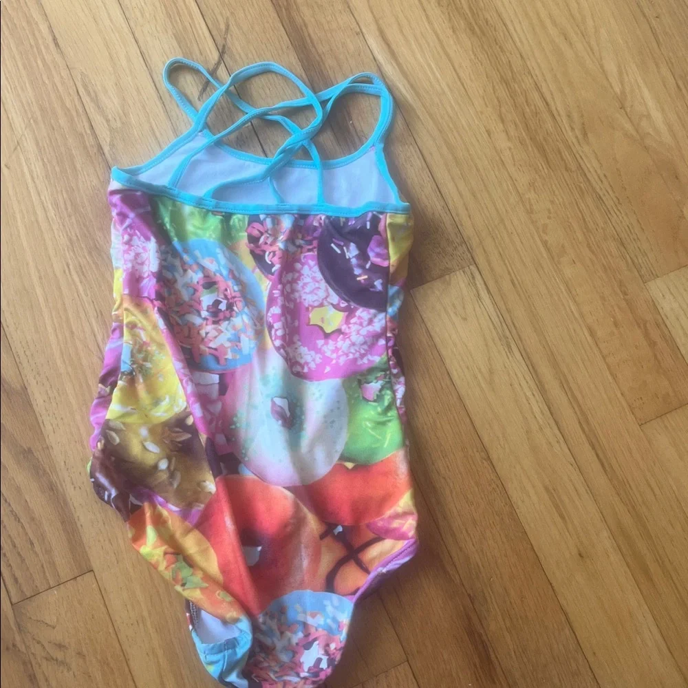 Flowers By Zoe Kids Donut Bathing Suit Size 5
